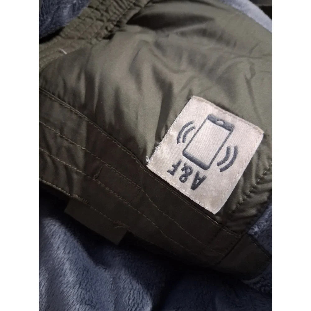 Y2k Abercrombie &‎ Fitch Women's size Large Puffer Streetwear Prep Academia Vest